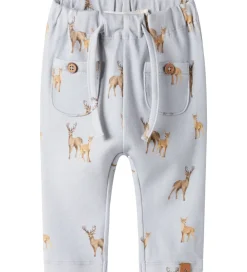 Bukser Og Jeans-Lil Atelier Lil' Atelier Bukser - NbmLayo - Gray Dawn/ Deer
