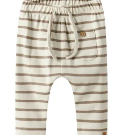 Bukser Og Jeans-Lil Atelier Lil' Atelier Bukser - NbmLimia - Turtledove/ Sepia Tint