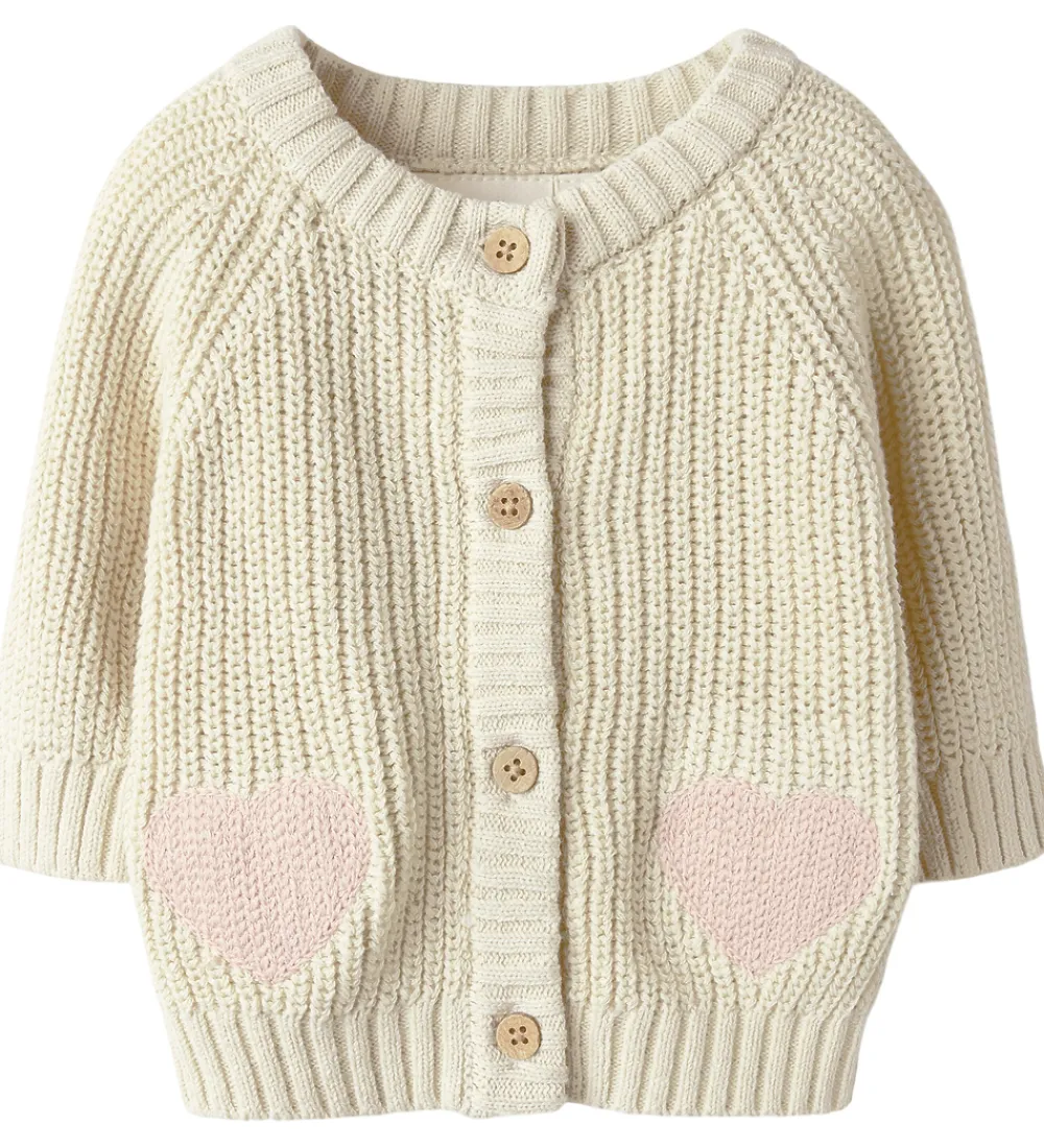Lil Atelier Striktrøjer*Lil' Atelier Cardigan - Strik - NbfEmlen - Turtledove