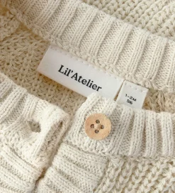 Lil Atelier Striktrøjer*Lil' Atelier Cardigan - Strik - NbfEmlen - Turtledove