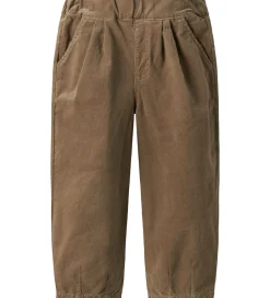 Bukser Og Jeans-Lil Atelier Lil' Atelier Fløjlsbukser - NmmSomba - Sepia Tint