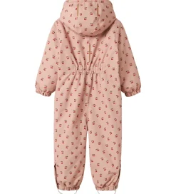 Lil Atelier Flyverdragter*Lil' Atelier Flyverdragt - NmfLasnow10 - AOP - Misty Rose/Cherry