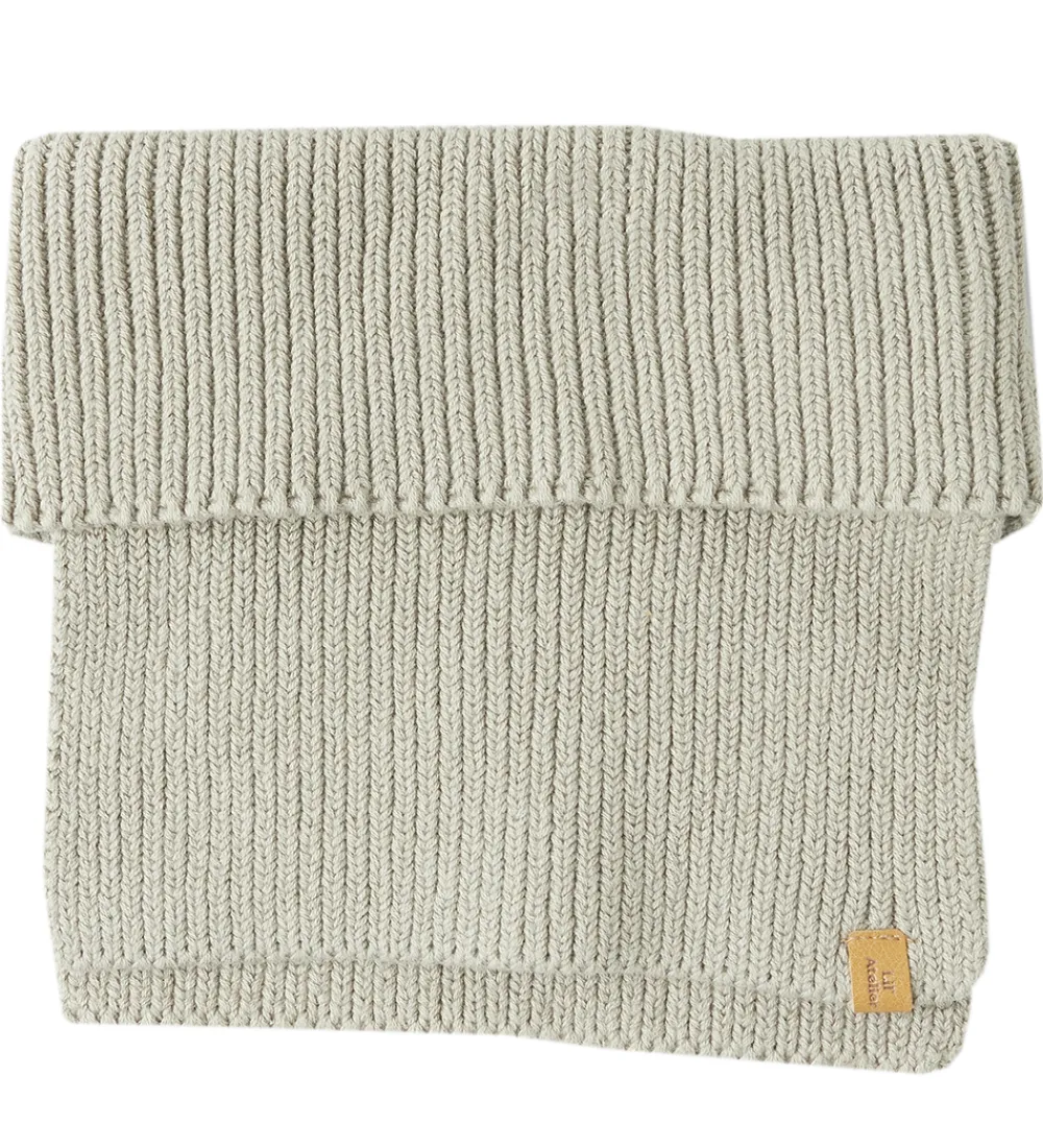 Tørklæder|Halsedisser-Lil Atelier Lil' Atelier Halsedisse - Strik - NmmNalu - Laurel Oak