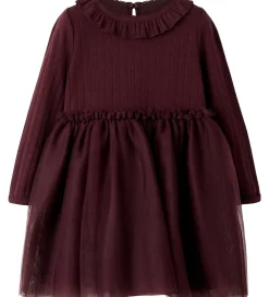 Kjoler-Lil Atelier Lil' Atelier Kjole - NmfSolange - Catawba Grape