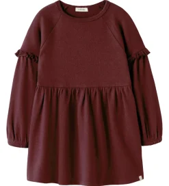 Kjoler-Lil Atelier Lil' Atelier Kjole - Strik - NmfThora - Catawba Grape