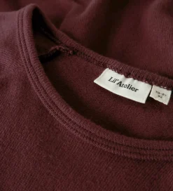 Kjoler-Lil Atelier Lil' Atelier Kjole - Strik - NmfThora - Catawba Grape