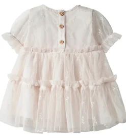 Kjoler-Lil Atelier Kjolebody k/æ - NbfRosetta - Tyl - Almost Mauve