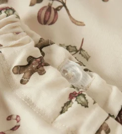 Lil Atelier Leggings|Juletøj*Lil' Atelier Leggings - NbnLayo - Turtledove/Christmas