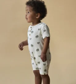 Lil Atelier Sommerdragter*Lil' Atelier Sommerdragt - NbmGayo - Coconut Milk/Frog