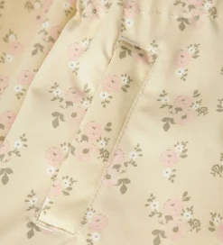 Lil Atelier Sommerjakker*Lil' Atelier Sommerjakke - NmfGerda - Bleached Sand m. Blomster