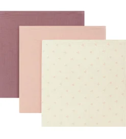 Lil Atelier Stofbleer|Pusletid*Stofbleer - 3-pak - NbnFergie - Turtledove/Nostalgia
