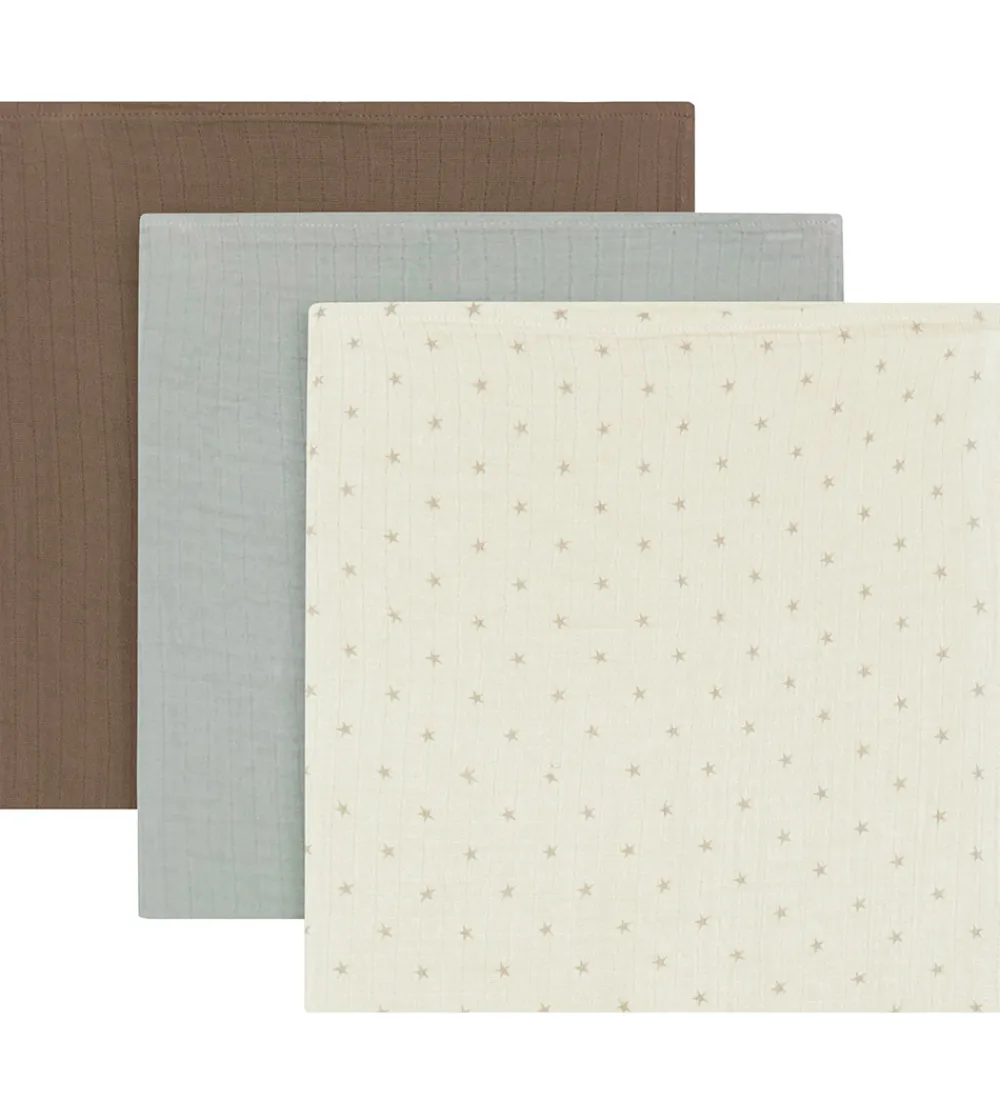 Lil Atelier Stofbleer|Pusletid*Stofbleer - 3-pak - NbnFergie - Turtledove/Pigeon/Se