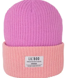Huer Og Hatte-Lil' Boo Copenhagen Lil'Boo Copenhagen Hue - Rib/Strik - Hygge - Pink/Purple