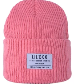Lil' Boo Copenhagen Huer Og Hatte*Lil'Boo Copenhagen Hue - Rib/Strik - Hygge - Pink