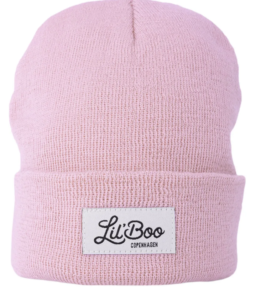 Lil' Boo Copenhagen Huer Og Hatte*Lil'Boo Copenhagen Hue - Strik - Merino - Light Pink