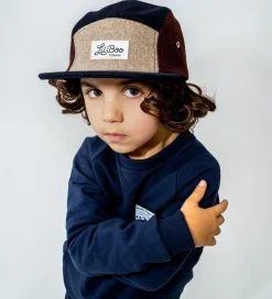 Lil' Boo Copenhagen Kasketter*Lil'Boo Copenhagen Kasket - Uld/Polyester - Brun/Navy