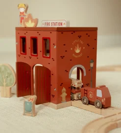 Little Dutch Trælegetøj*Brandstation - Træ
