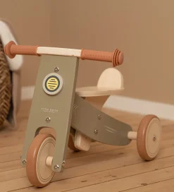 Little Dutch Motorisk Legetøj|Løbecykler*Løbecykel - Træ - Olive