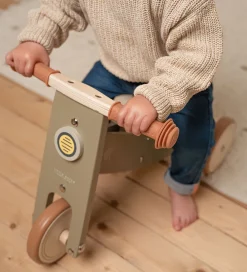 Little Dutch Motorisk Legetøj|Løbecykler*Løbecykel - Træ - Olive