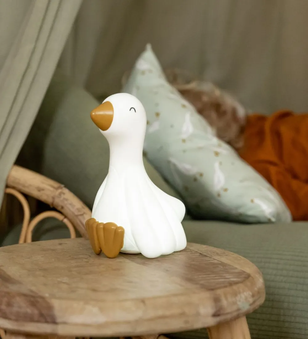 Natlamper|Fritstående Lamper-Little Dutch Natlampe - 11x20x13 cm - Gås