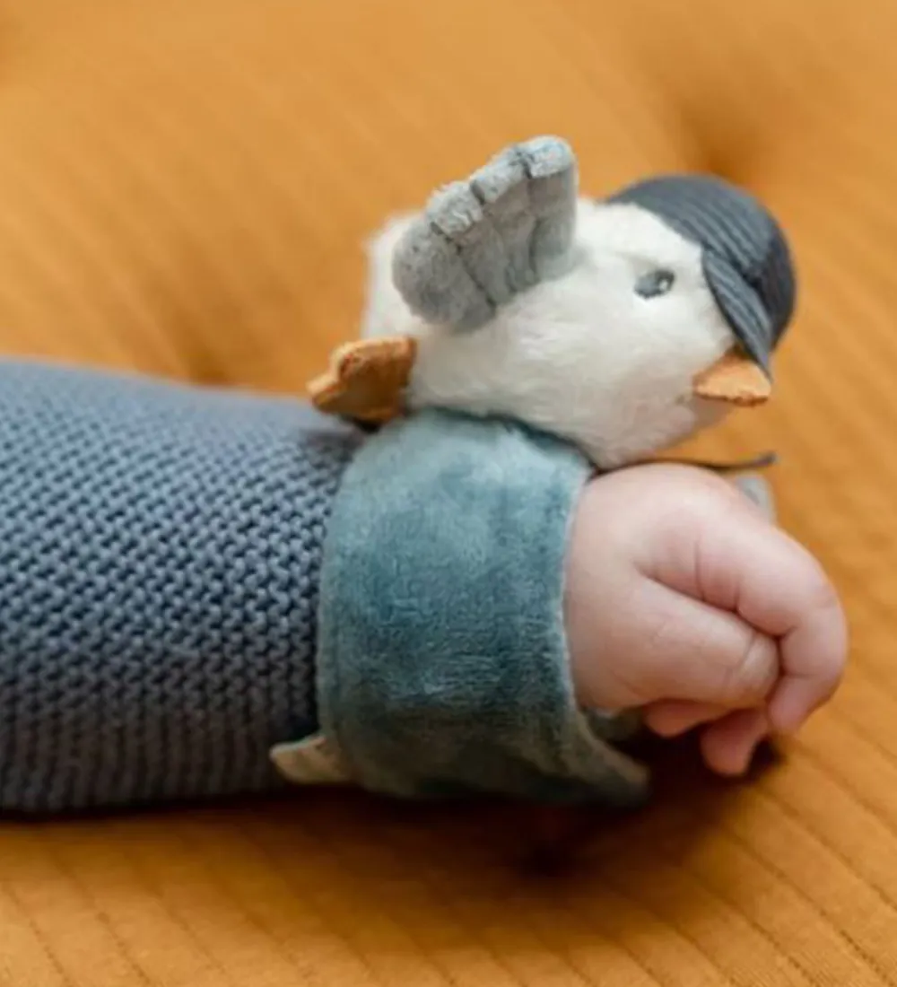 Gribelegetøj-Little Dutch Rangle - Fugl m. Hat - Armbånds Rangle