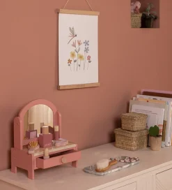 Little Dutch Legekøkken Og Legemøbel*Sminkebord - Træ - Rosa