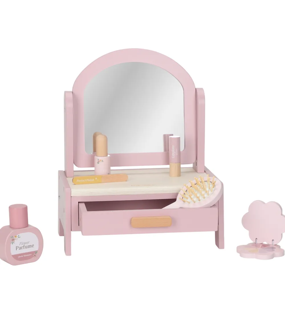 Little Dutch Trælegetøj|Rolleleg*Sminkebord - Træ - Pink