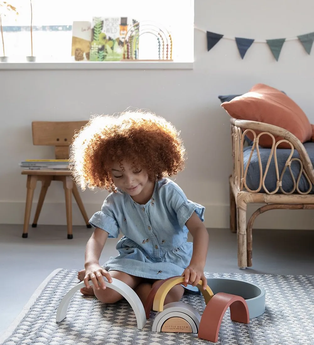 Little Dutch Stablelegetøj*Stablelegetøj - Regnbue - Multifarvet