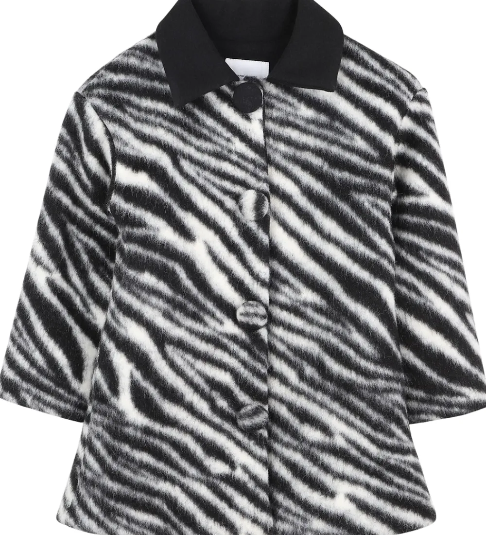 Marc Jacobs Overgangsjakker*Little Frakke - Akryl/Uld - Sort/Hvid