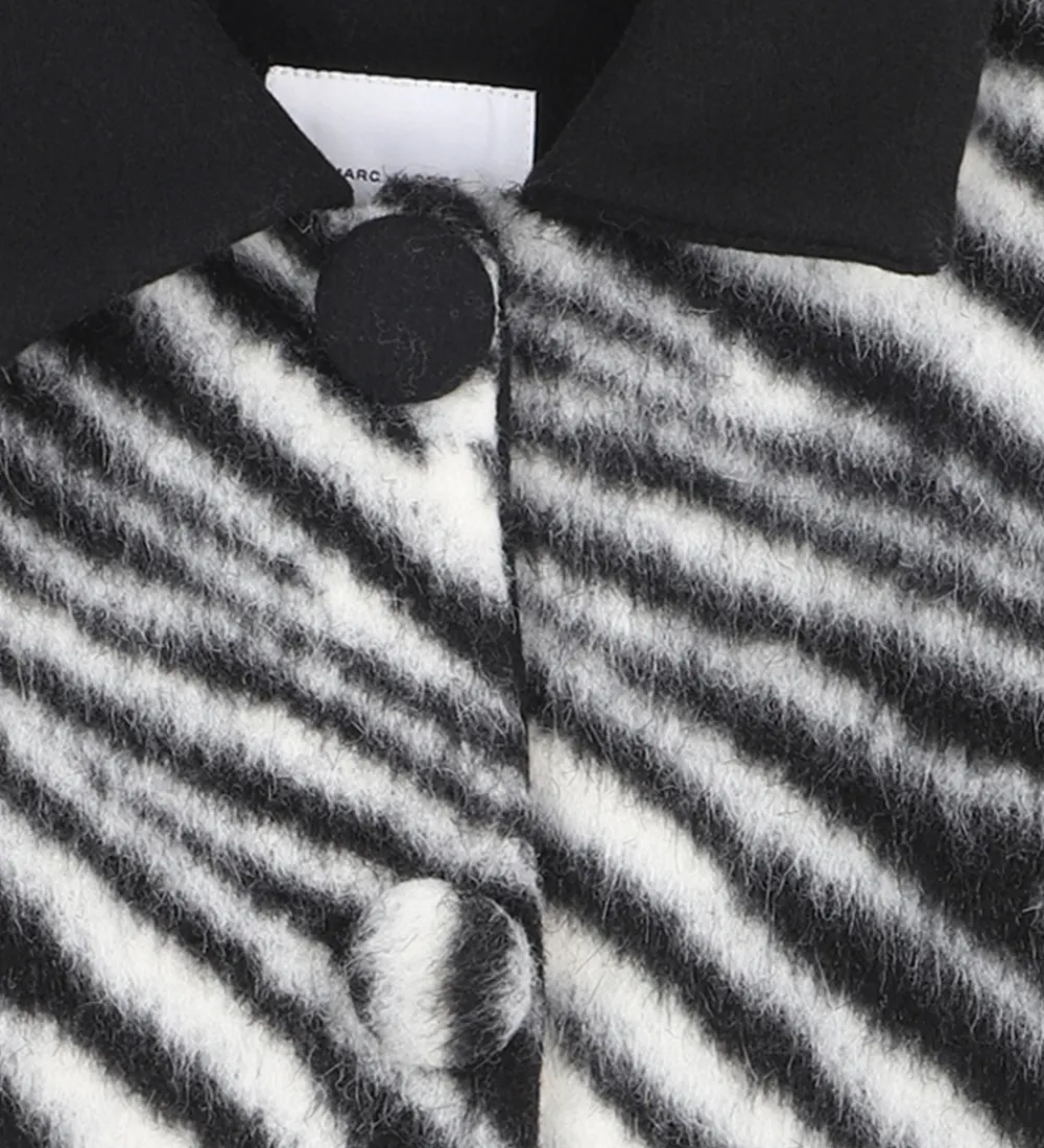 Marc Jacobs Overgangsjakker*Little Frakke - Akryl/Uld - Sort/Hvid
