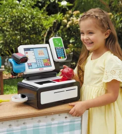 Little Tikes Udeleg Og Udendørs Legetøj|Babylegetøj*Kasseapparat m. Lys/Lyd - First Self Checkout Stand