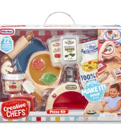 Rolleleg|Legemad-Little Tikes Legemad - Creative Chefs - 22 Dele - Pizzasæt