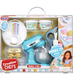 Rolleleg|Legemad-Little Tikes Legemad - Creative Chefs - 18 Dele - Bagesæt