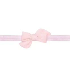 Hårbånd-Little Wonders Elastik Hårbånd - Klara - Powder Pink
