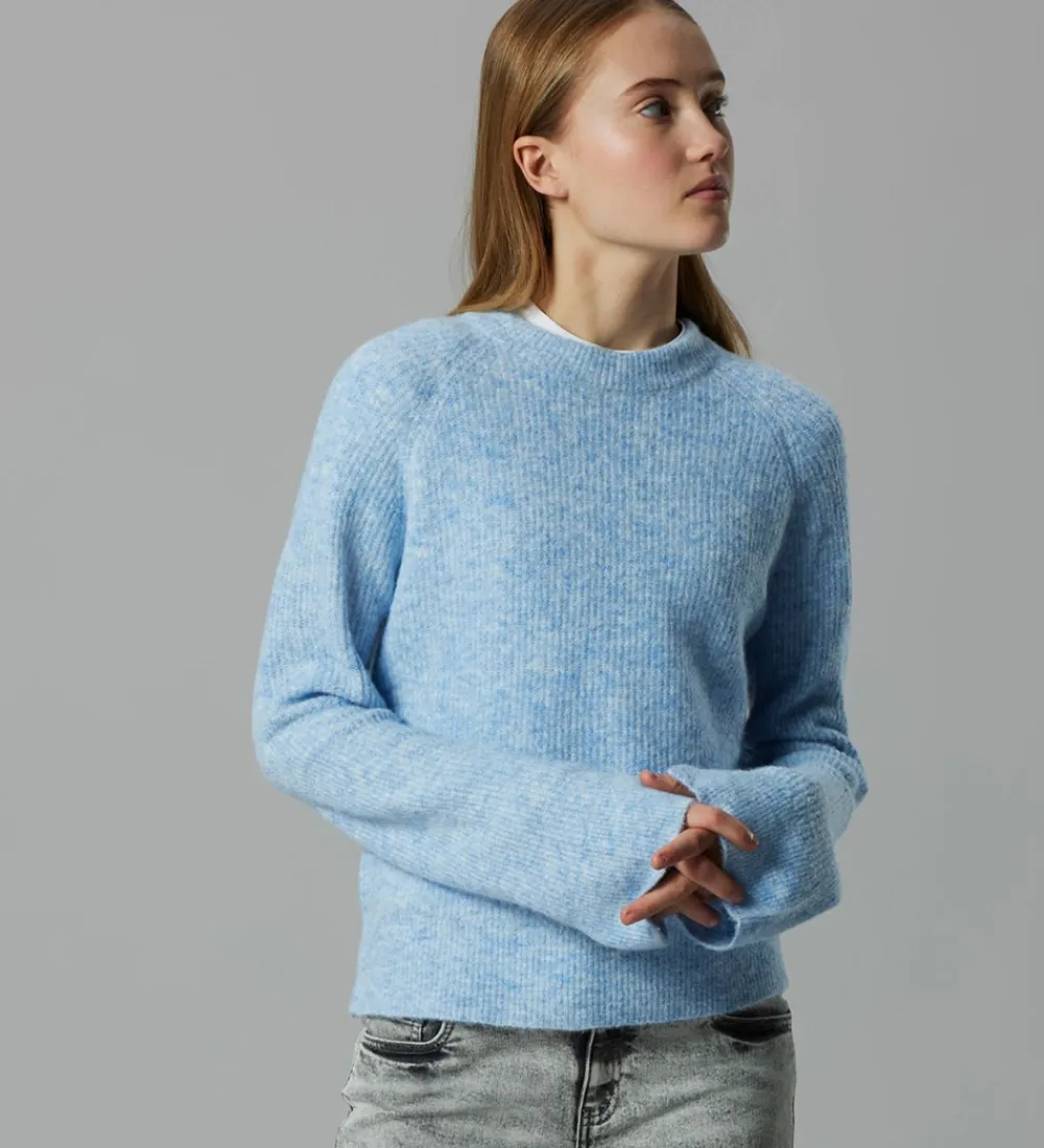 Bluser-LMTD Bluse - Strik - Noos - NlfKleaves - Kentucky Blue