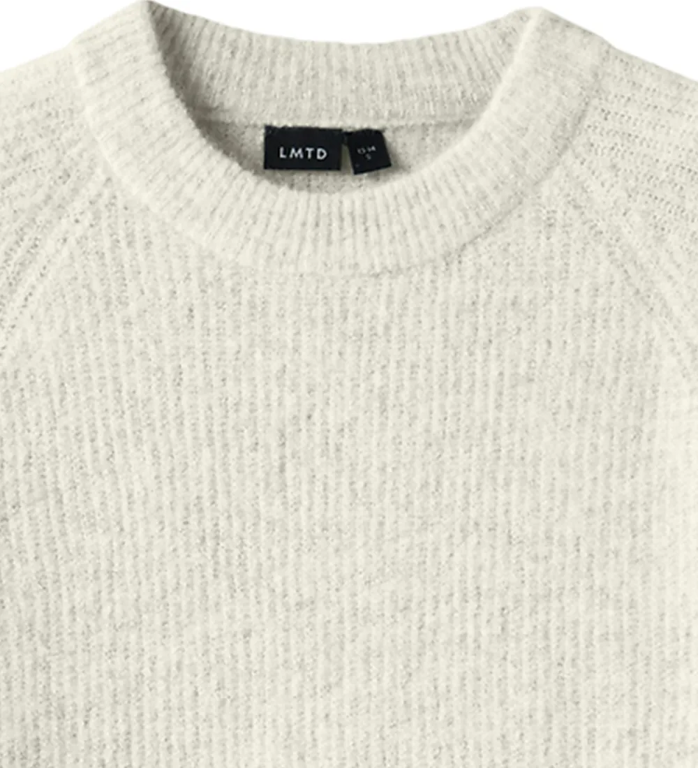 LMTD Bluser*Bluse - Strik - Noos - NlfKleaves - Antique White