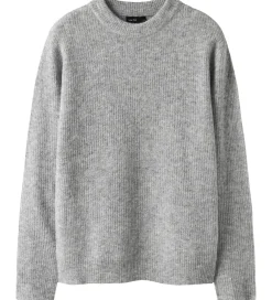 LMTD Bluser*Bluse - Strik - Noos - NlmKleave - Light Grey Melange