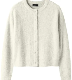 LMTD Striktrøjer*Cardigan - Strik - Noos - NlfKleave - Antique White