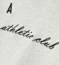 LMTD Hættetrøjer*Hættetrøje - NlmNaclub - Lysegråmeleret m. Print