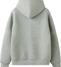 Cardigans-LMTD Scuba Cardigan - NlnHalfa - Light Grey Melange