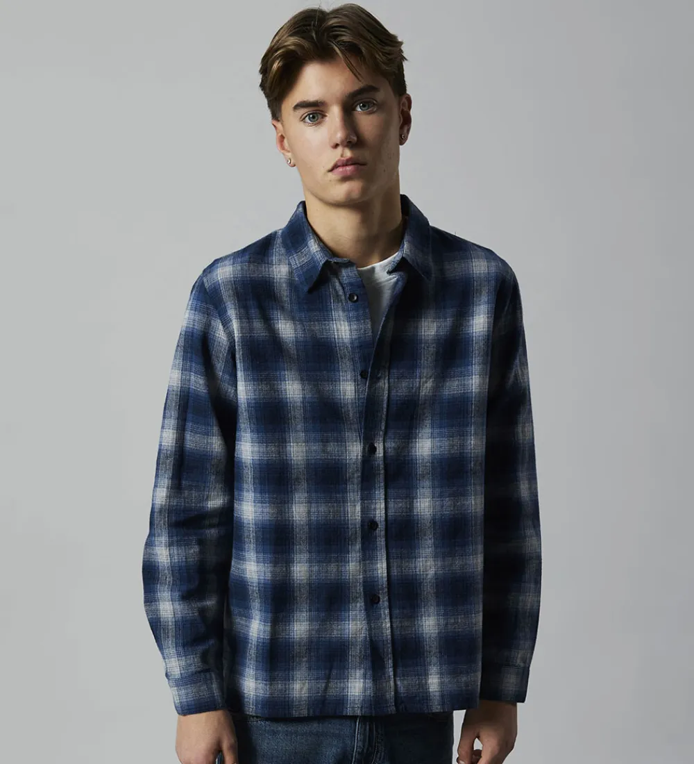 LMTD Skjorter*Skjorte - NlnJung - Pageant Blue