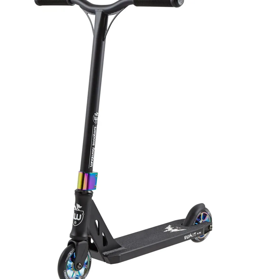 Løbehjul|Løbehjul-Longway Løbehjul - Summit Mini Pro - Sort/Neochrome