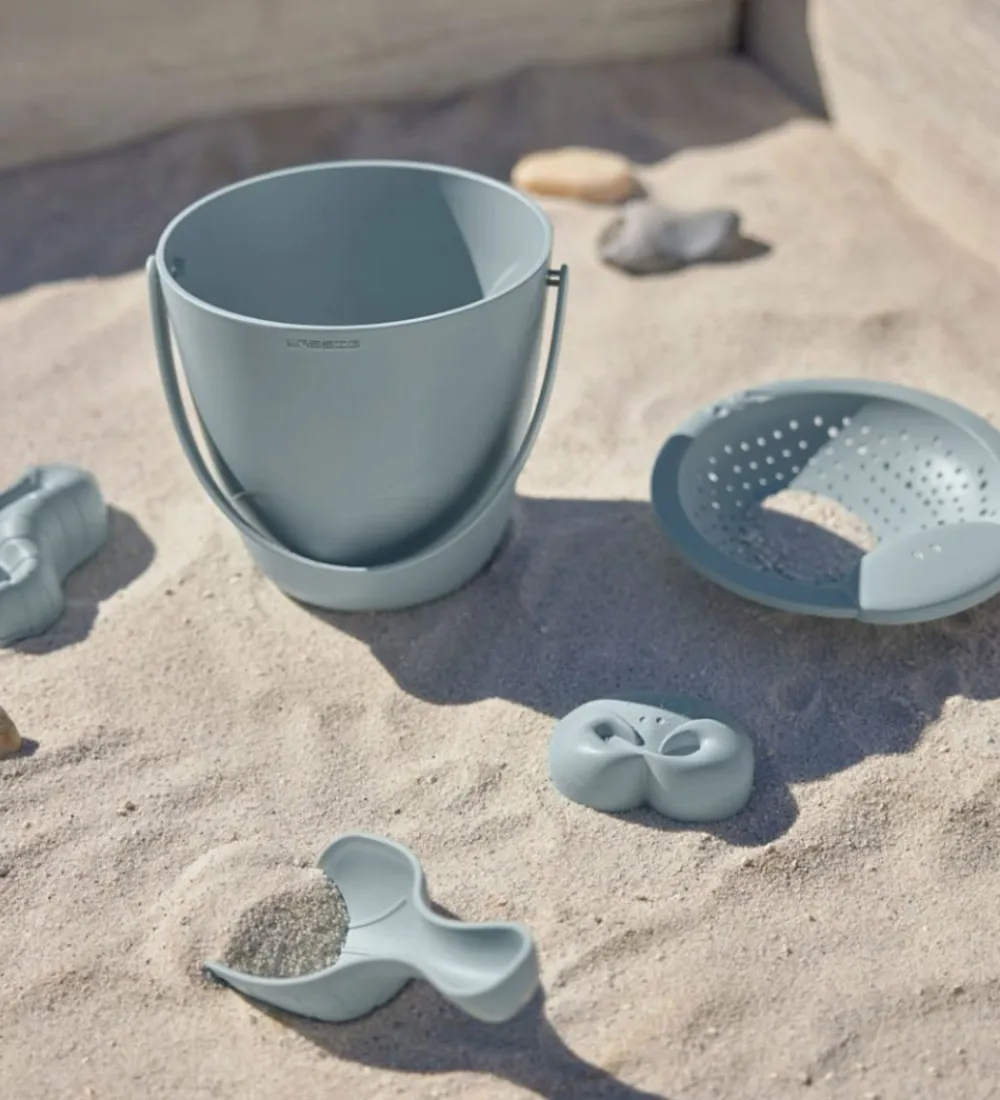 Lässig Strandlegetøj*Strandsæt - 5 Dele - Water Friends - Blå