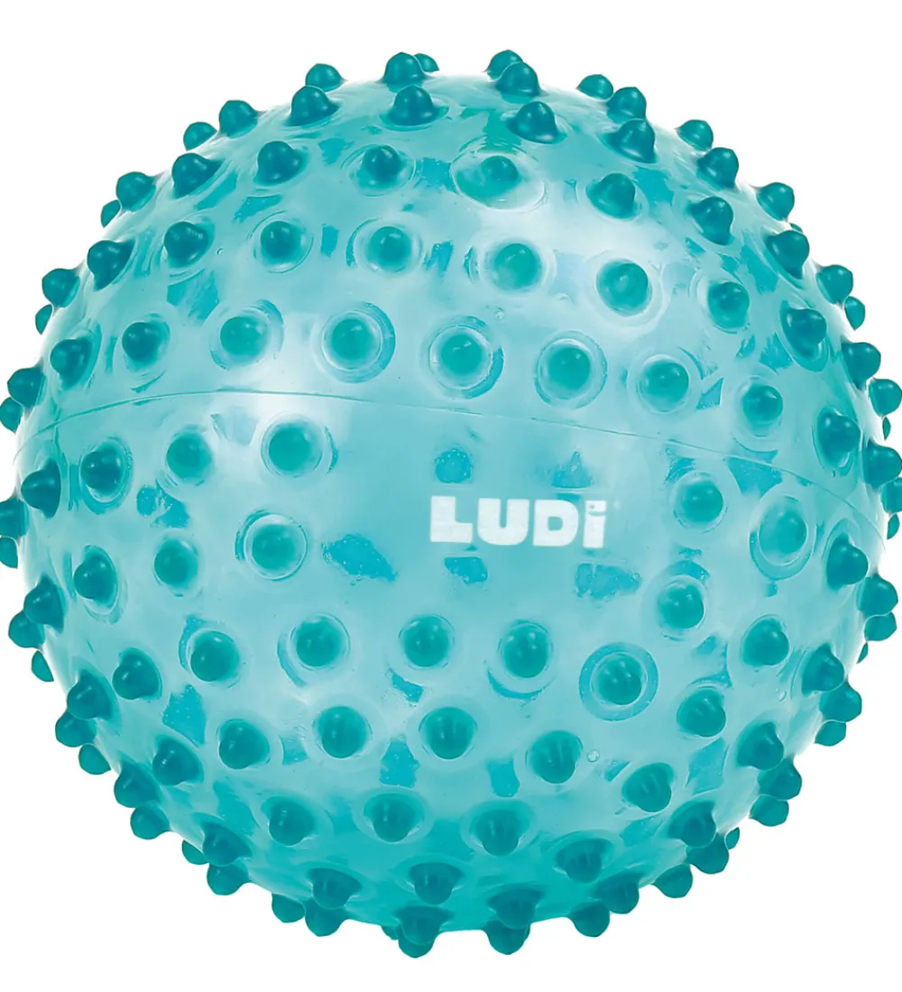 Ludi Bolde*Sansebold - 20 cm - Blå m. Massageknopper