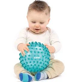 Ludi Bolde*Sansebold - 20 cm - Blå m. Massageknopper