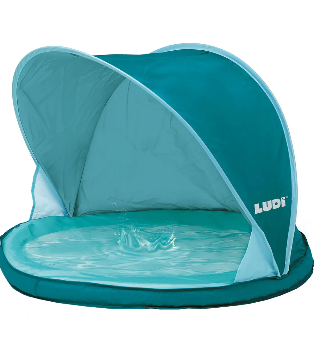 Legetelte|Legetelte-Ludi Skyggetelt - UV50 - Mini Pool - Grøn