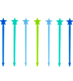 Lunch Punch Børnebestik*Madpinde - 7 stk. - Burst