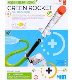 Kreativ Leg|Kreasæt-4M Raket - Green Science - Green Rocket