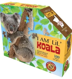 Puslespil-Madd Capp Puzzles Puslespil - I Am LiL' Koala - 100 Brikker