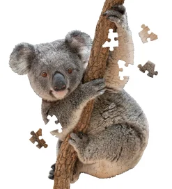Puslespil-Madd Capp Puzzles Puslespil - I Am LiL' Koala - 100 Brikker